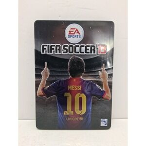 FIFA Soccer 13 PS3 SteelBook Edition Lionel Messi EA Sports PlayStation 3 Game